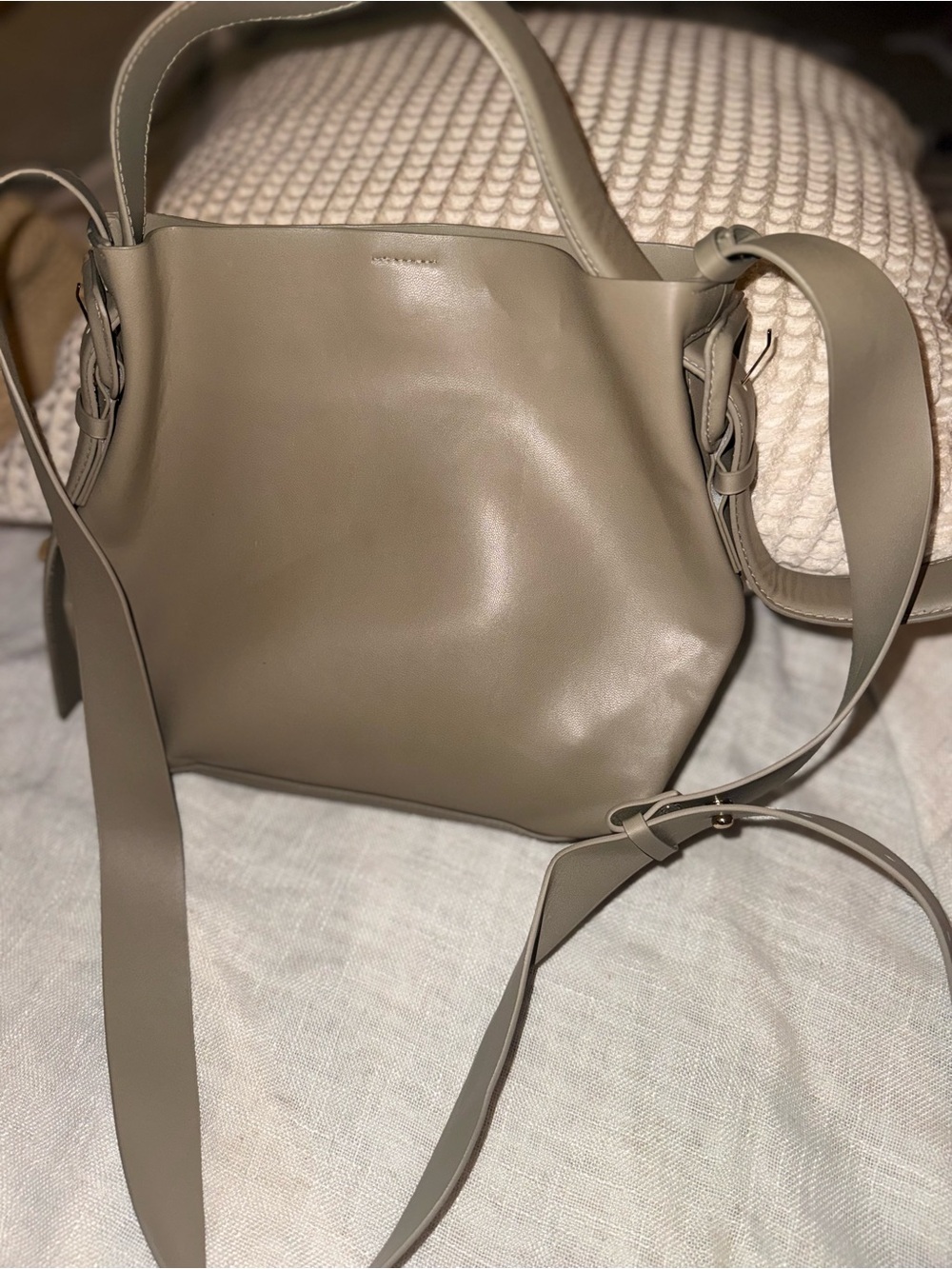 H&M Olive Taupe Shoulder Bag